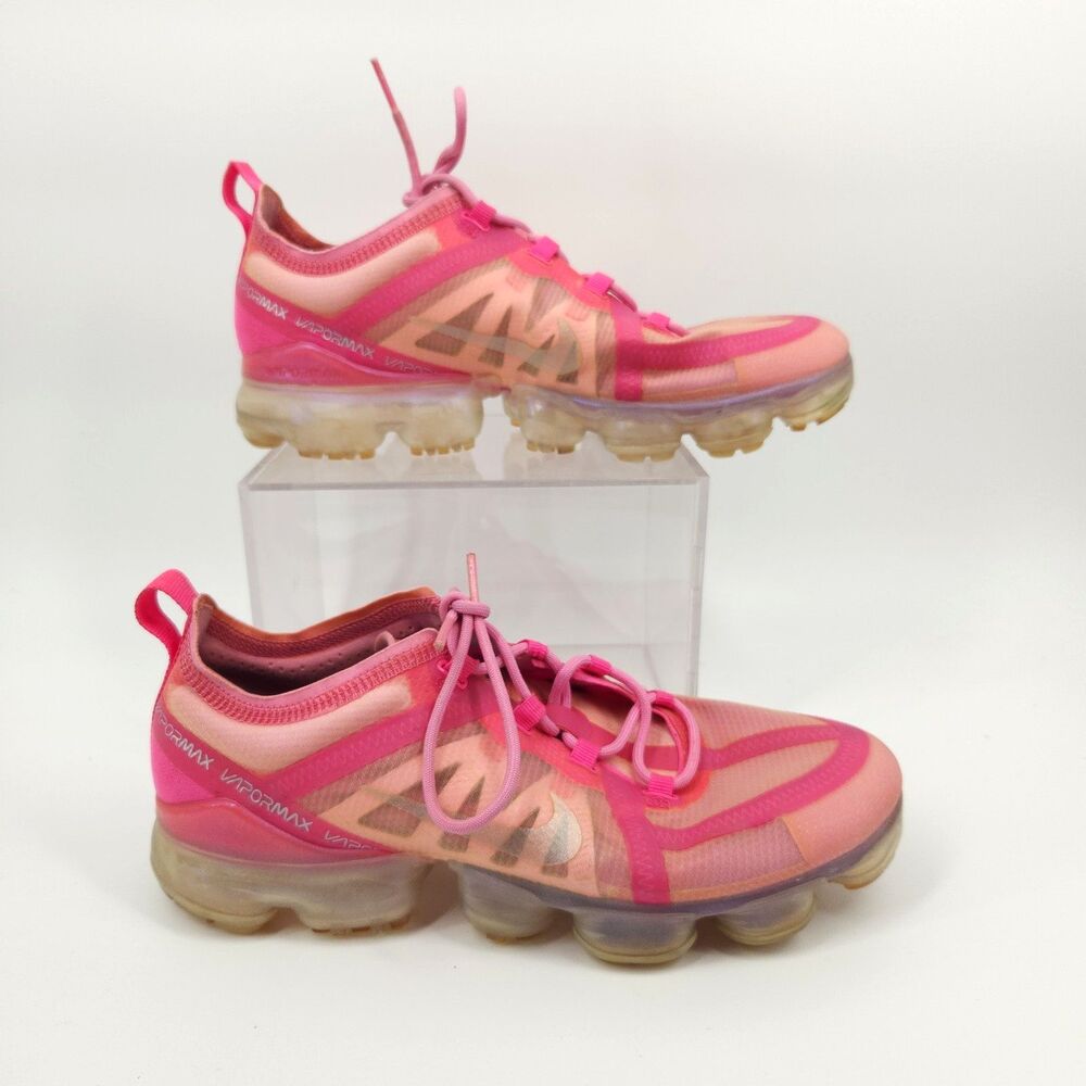 Nike Air VaporMax 2019 Shoes Womens Size 9 Pink Running